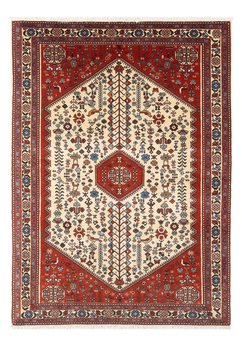 Alfombra persa - Nómada - 154 x 100 cm - crema