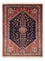 Alfombra persa - Nómada - 152 x 104 cm - azul oscuro