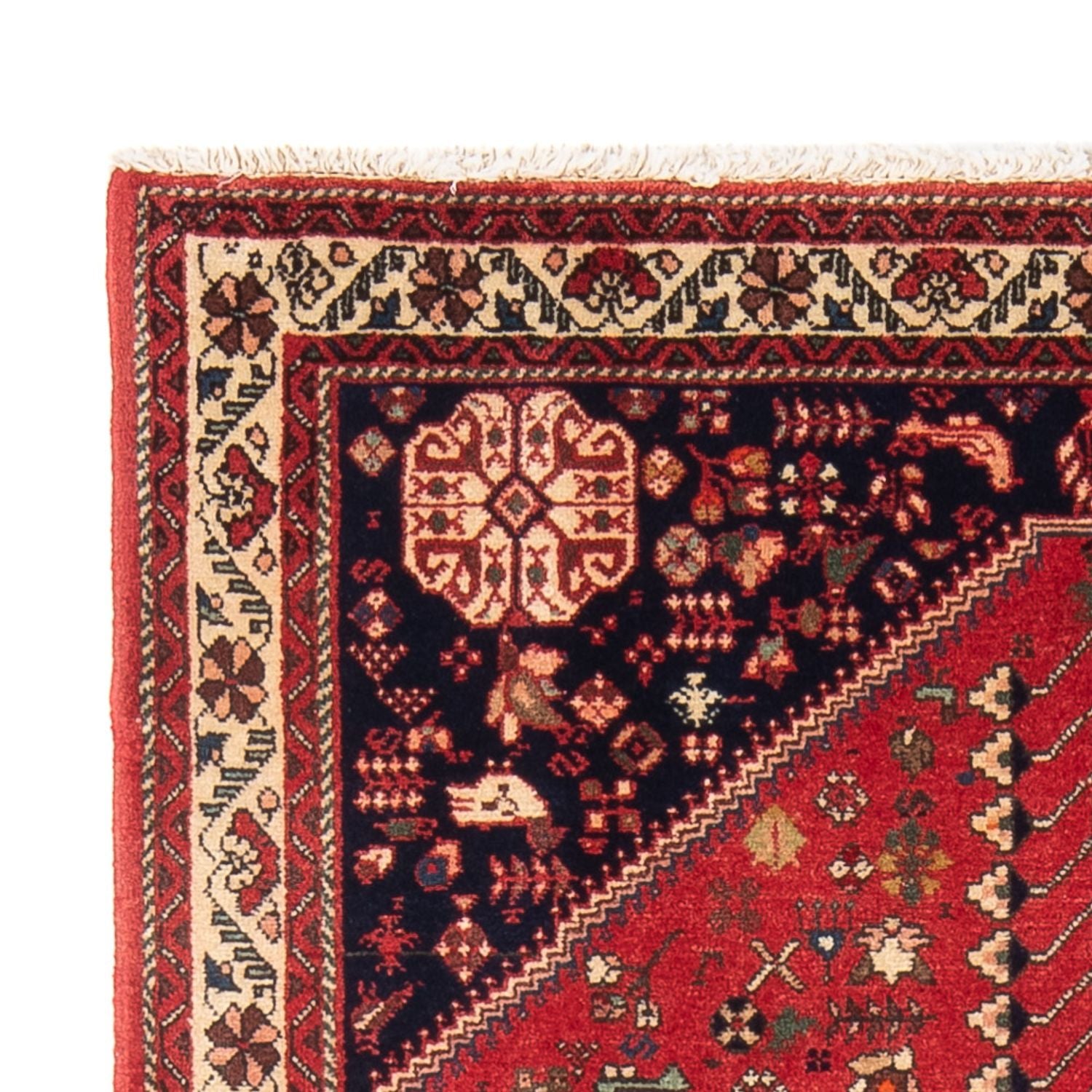 Alfombra persa - Nómada - 147 x 100 cm - rojo