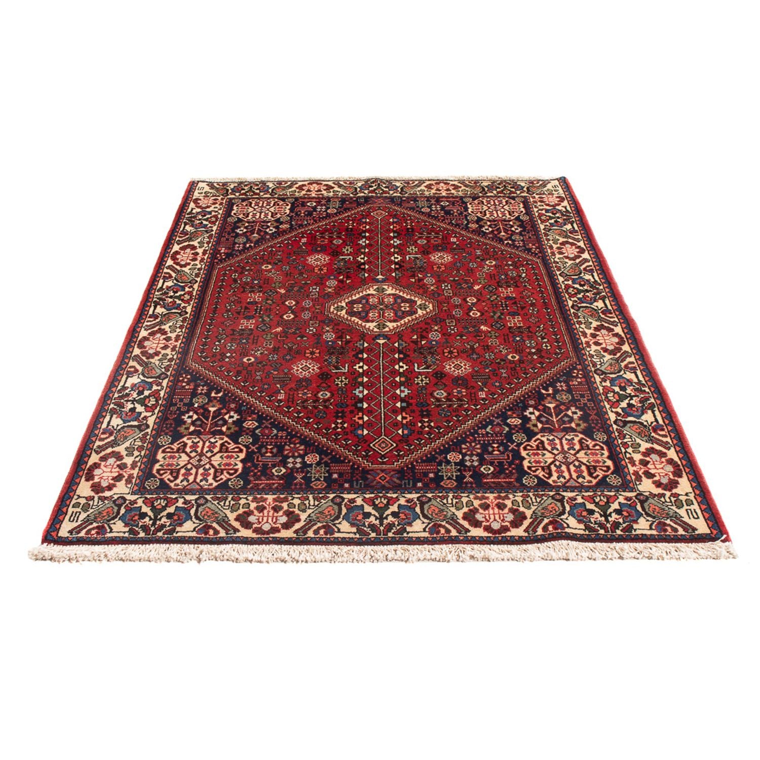 Alfombra persa - Nómada - 155 x 105 cm - rojo
