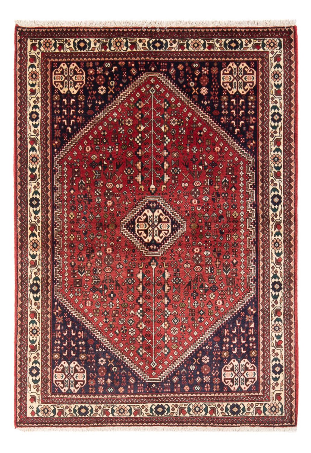 Alfombra persa - Nómada - 150 x 103 cm - rojo