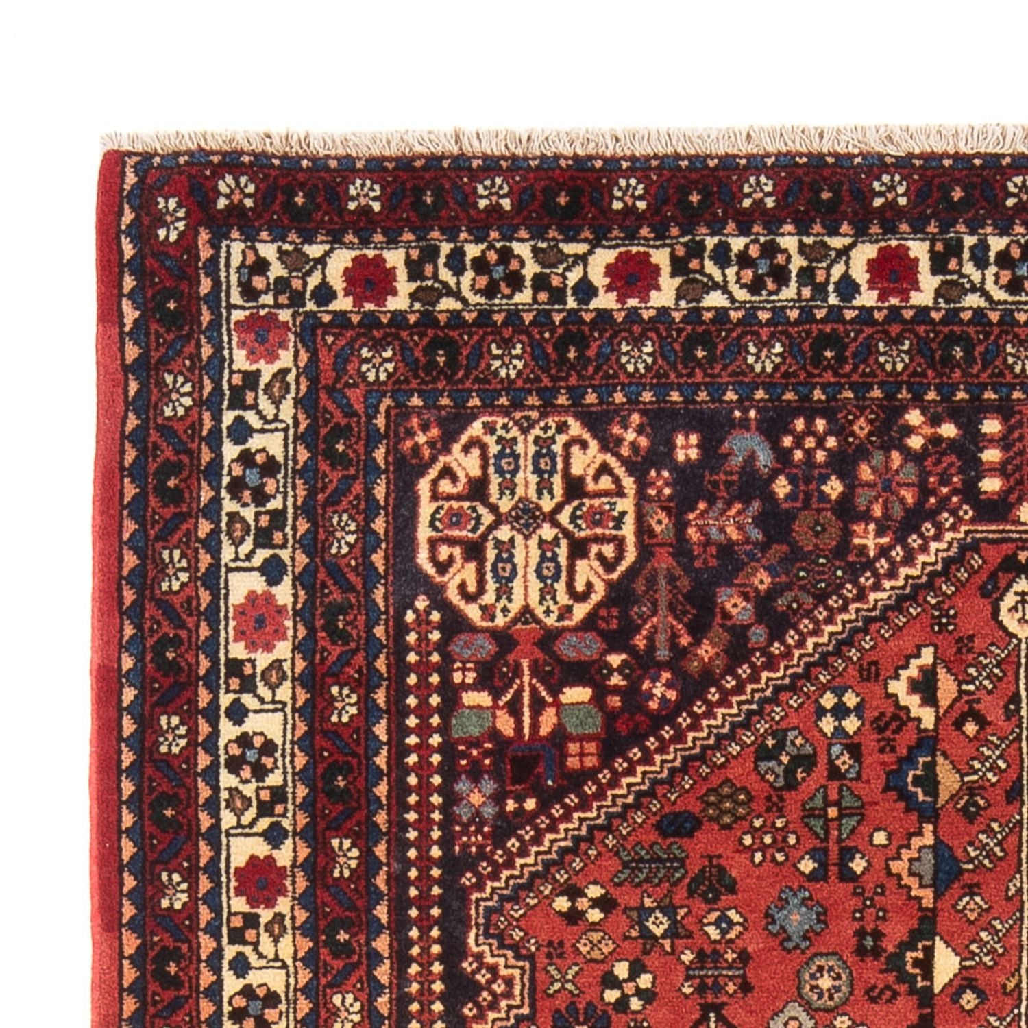 Alfombra persa - Nómada - 161 x 108 cm - rojo