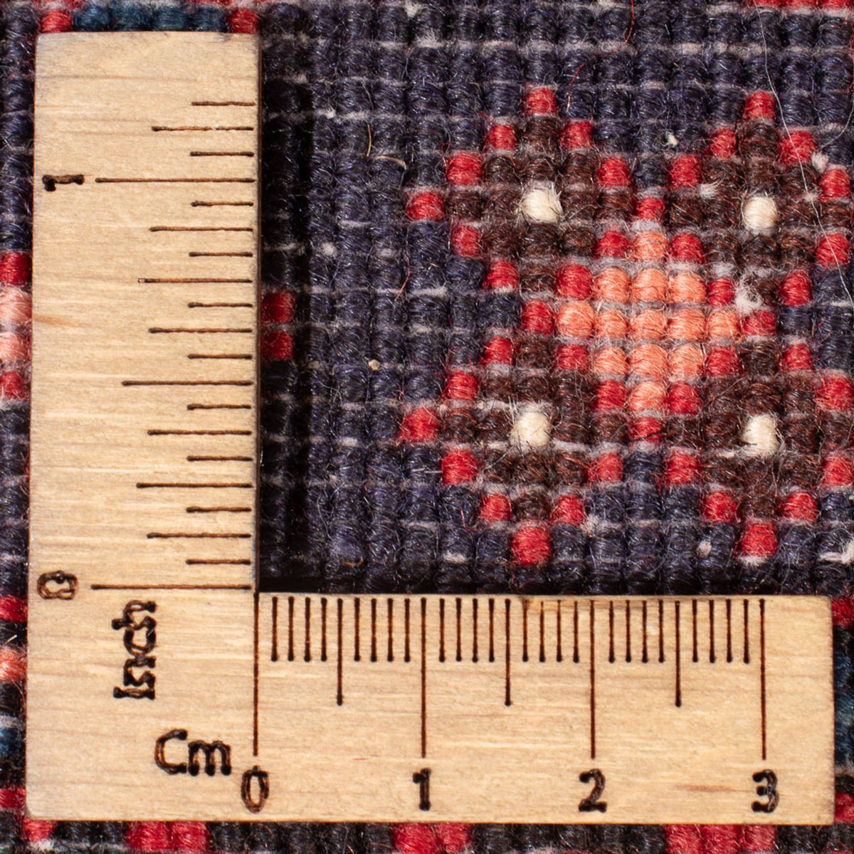 Alfombra persa - Nómada - 161 x 108 cm - rojo