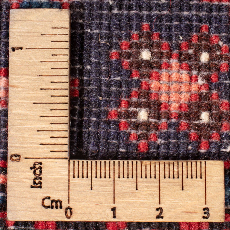 Alfombra persa - Nómada - 161 x 108 cm - rojo