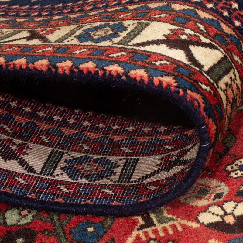 Alfombra persa - Nómada - 154 x 103 cm - rojo