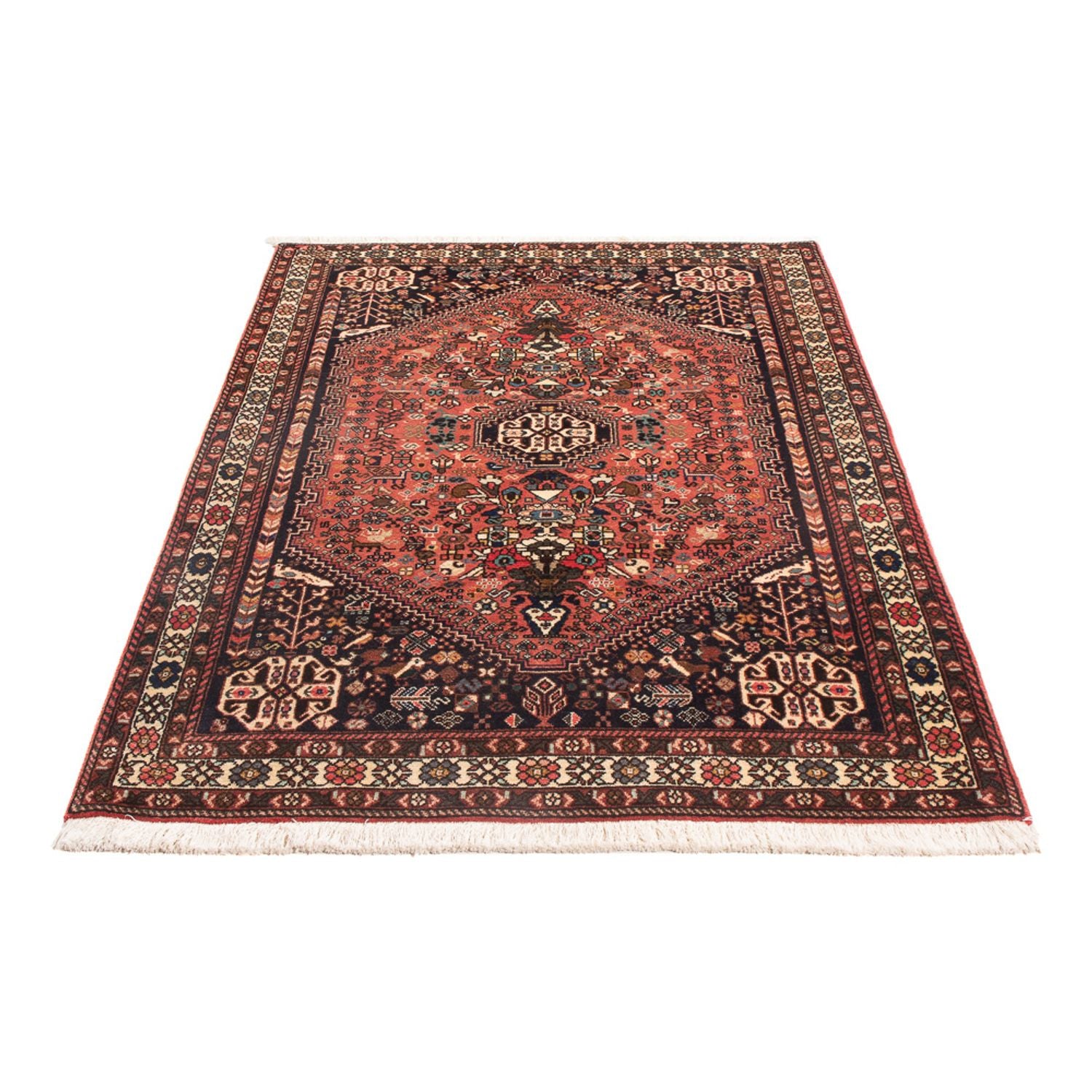 Alfombra persa - Nómada - 150 x 103 cm - rojo