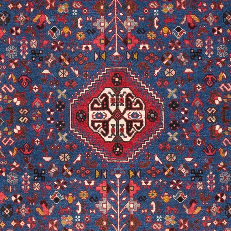 Alfombra persa - Nómada - 155 x 105 cm - azul