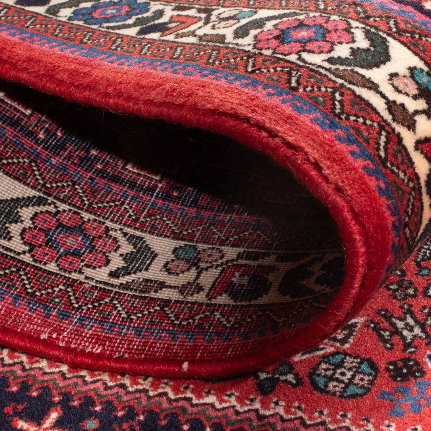Alfombra persa - Nómada - 156 x 104 cm - rojo