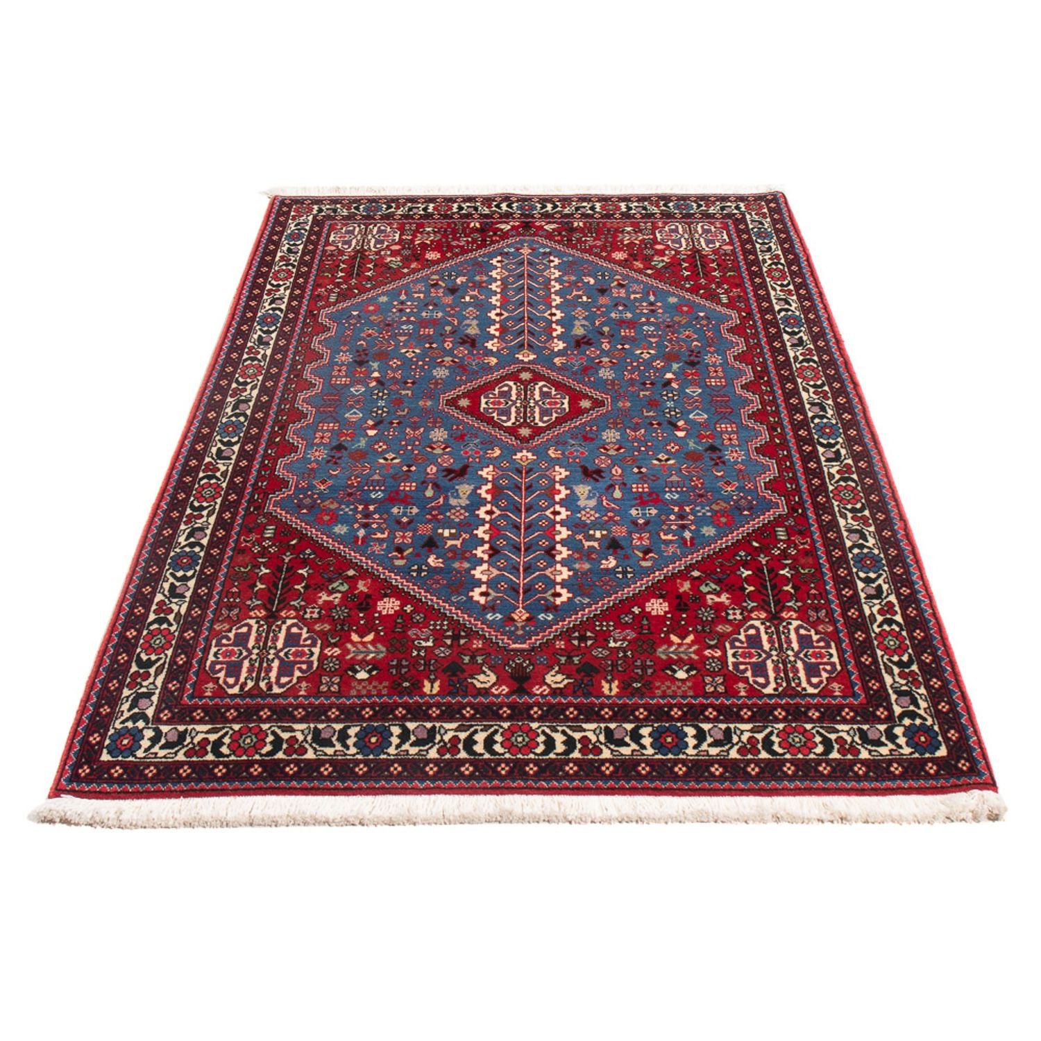 Alfombra persa - Nómada - 156 x 100 cm - azul