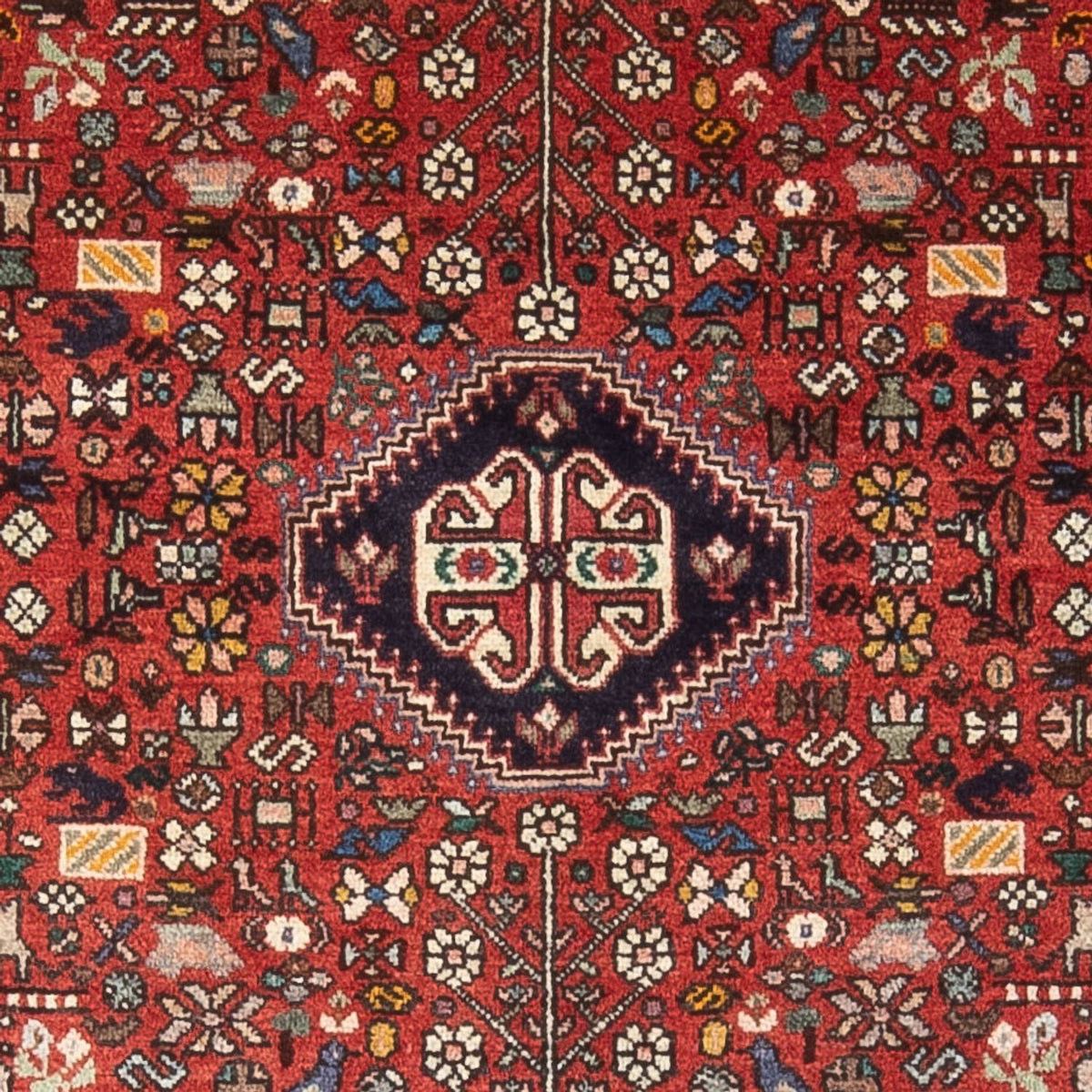 Alfombra persa - Nómada - 147 x 106 cm - rojo