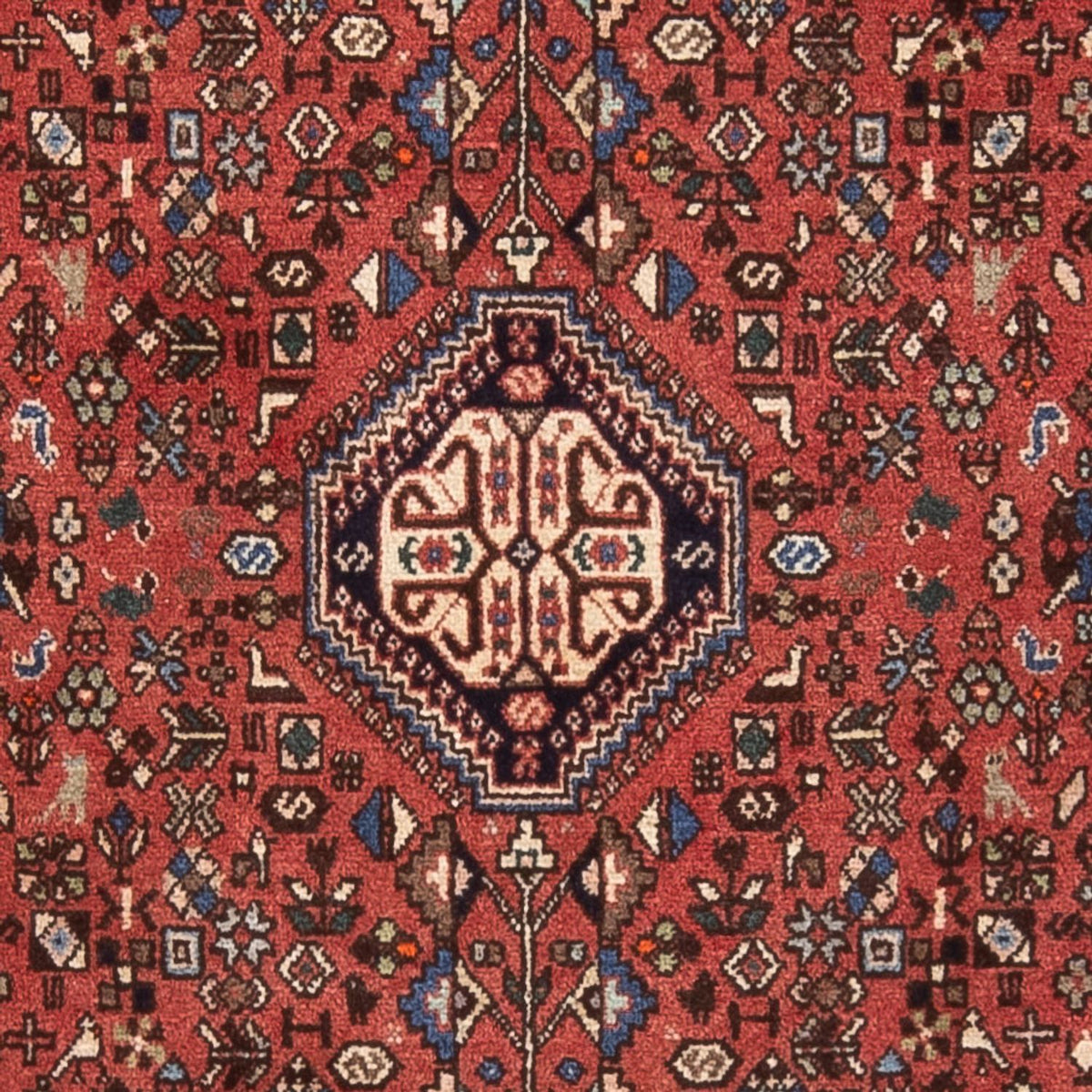 Alfombra persa - Nómada - 150 x 105 cm - rojo