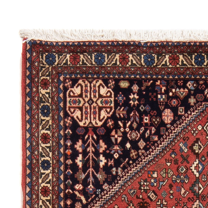 Alfombra persa - Nómada - 150 x 105 cm - rojo