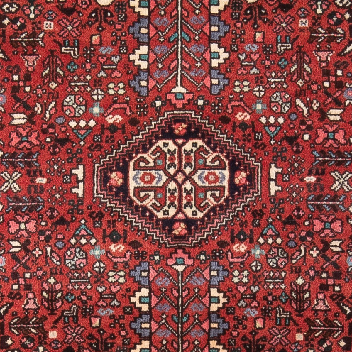 Alfombra persa - Nómada - 153 x 100 cm - rojo