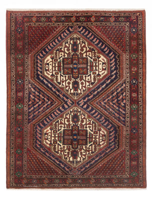 Alfombra persa - Nómada - 180 x 128 cm - rojo