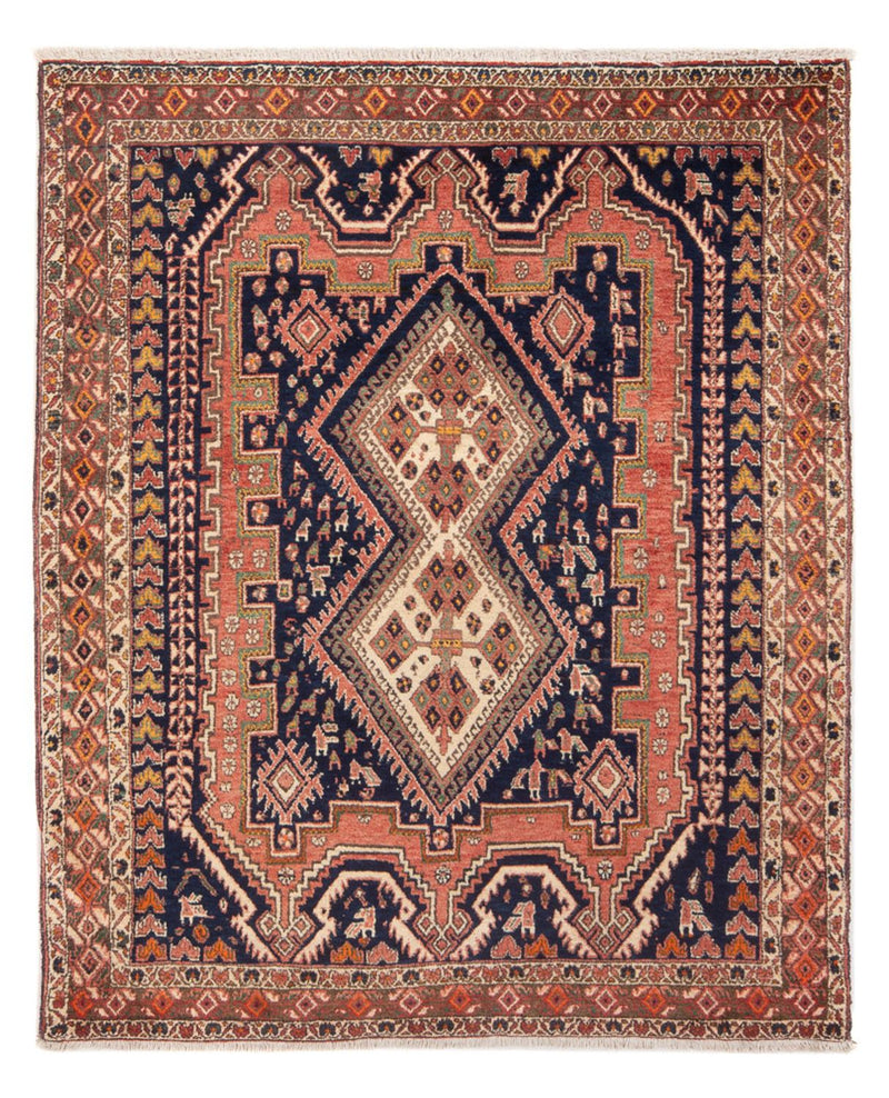 Alfombra persa - Nómada - 167 x 133 cm - rojo