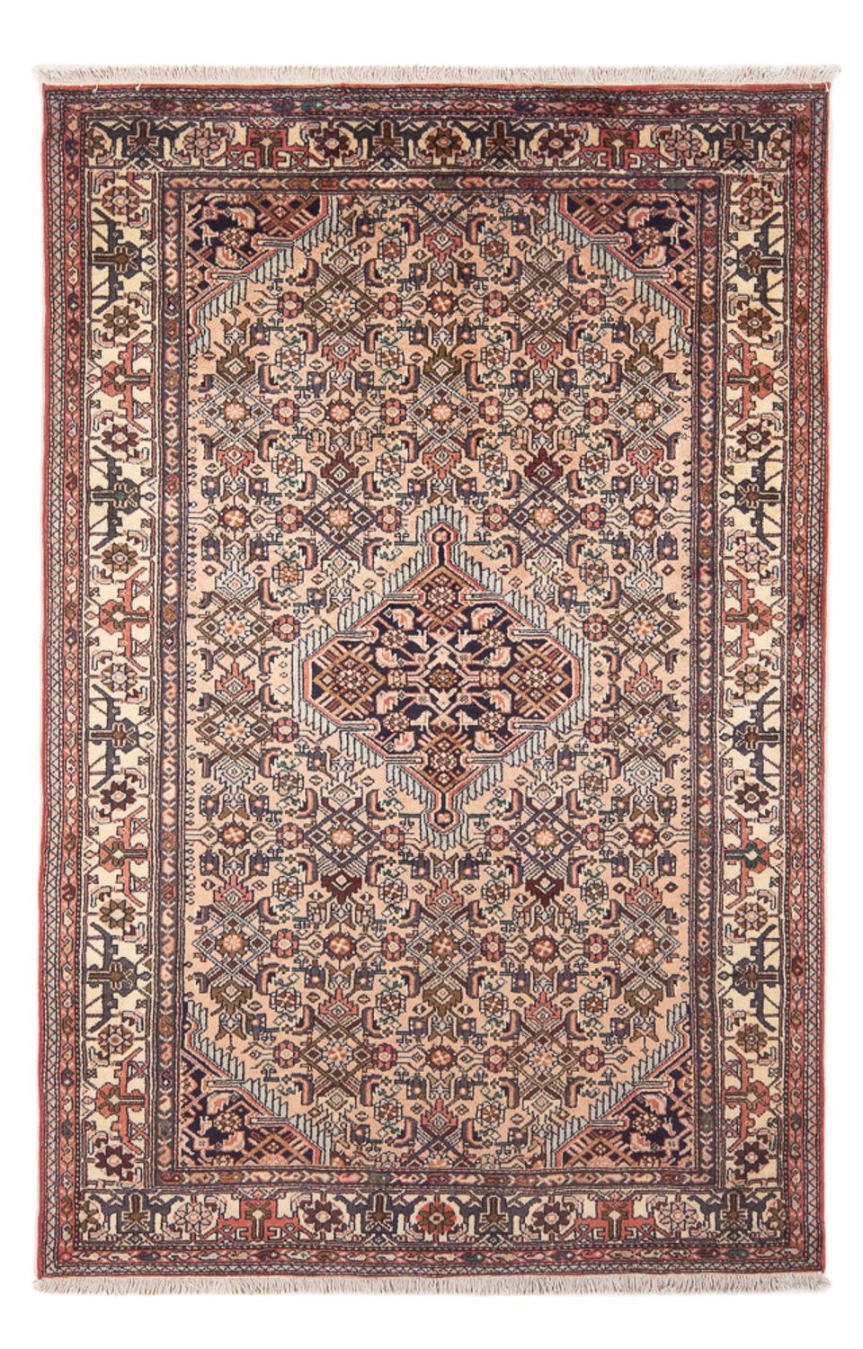 Alfombra persa - Nómada - 190 x 122 cm - salmón