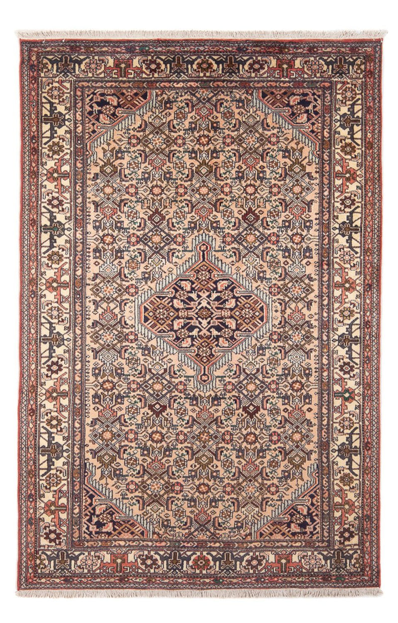 Alfombra persa - Nómada - 190 x 122 cm - salmón