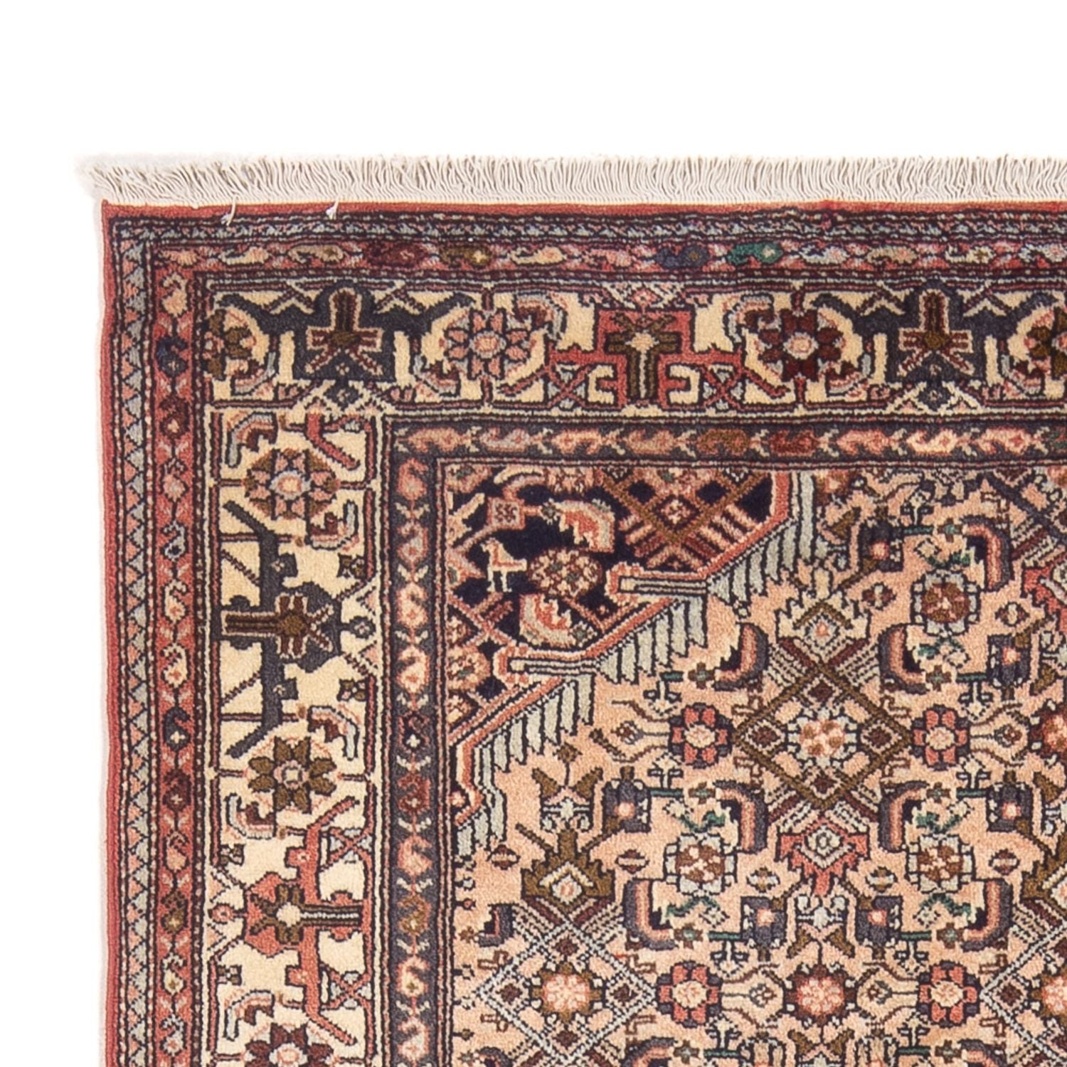 Alfombra persa - Nómada - 190 x 122 cm - salmón
