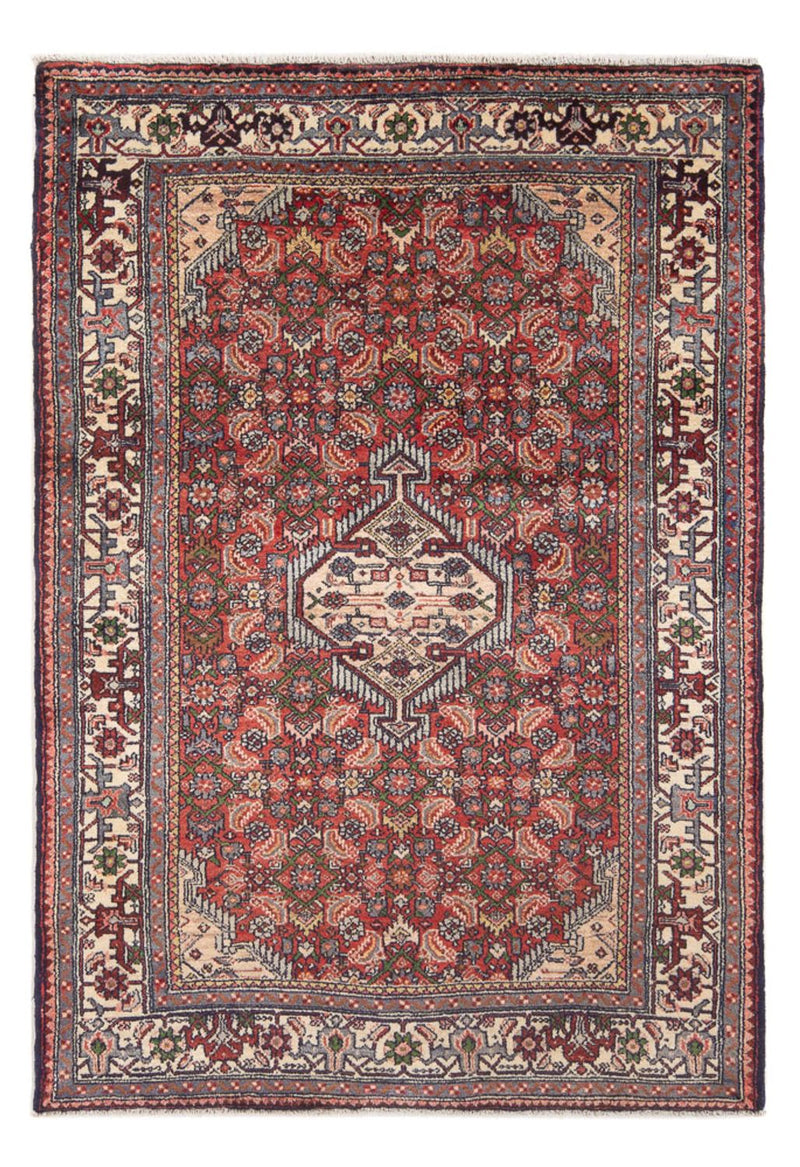 Alfombra persa - Nómada - 195 x 130 cm - rojo