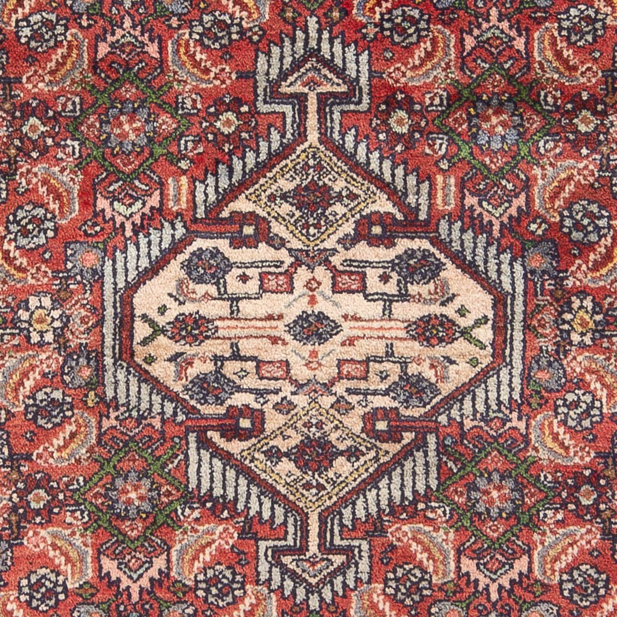 Alfombra persa - Nómada - 195 x 130 cm - rojo