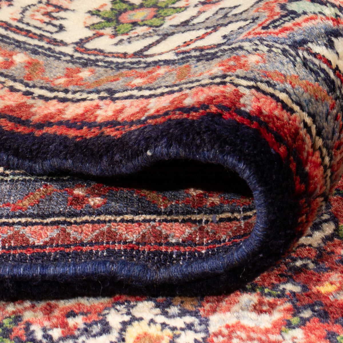 Alfombra persa - Nómada - 195 x 130 cm - rojo