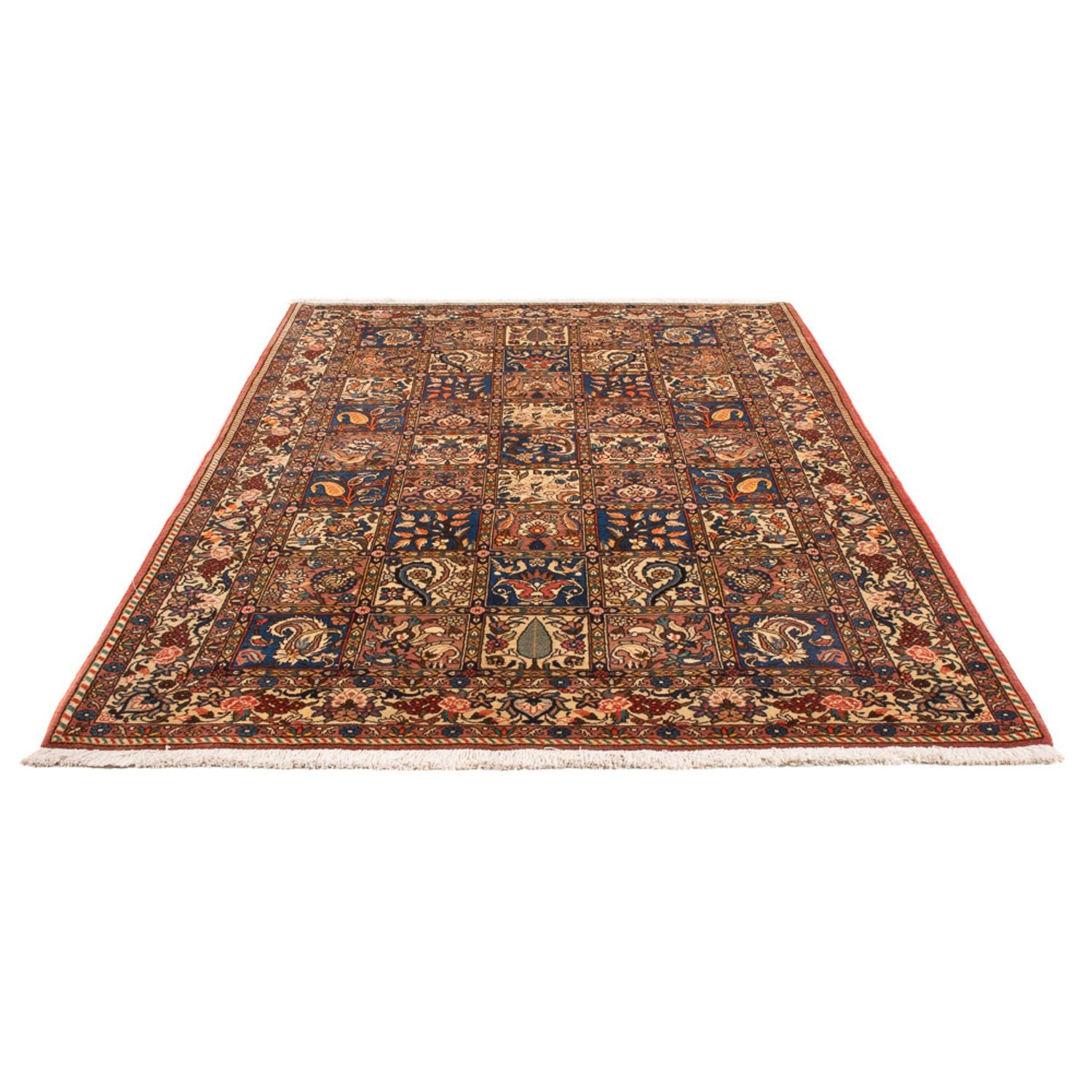 Alfombra persa - Nómada - 230 x 145 cm - multicolor