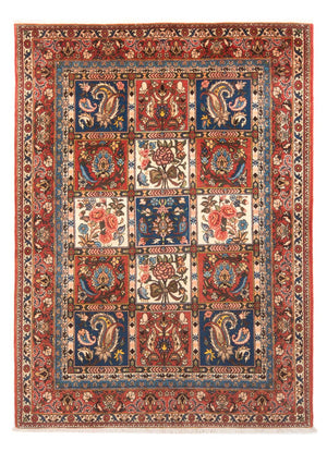 Alfombra persa - Nómada - 198 x 135 cm - multicolor