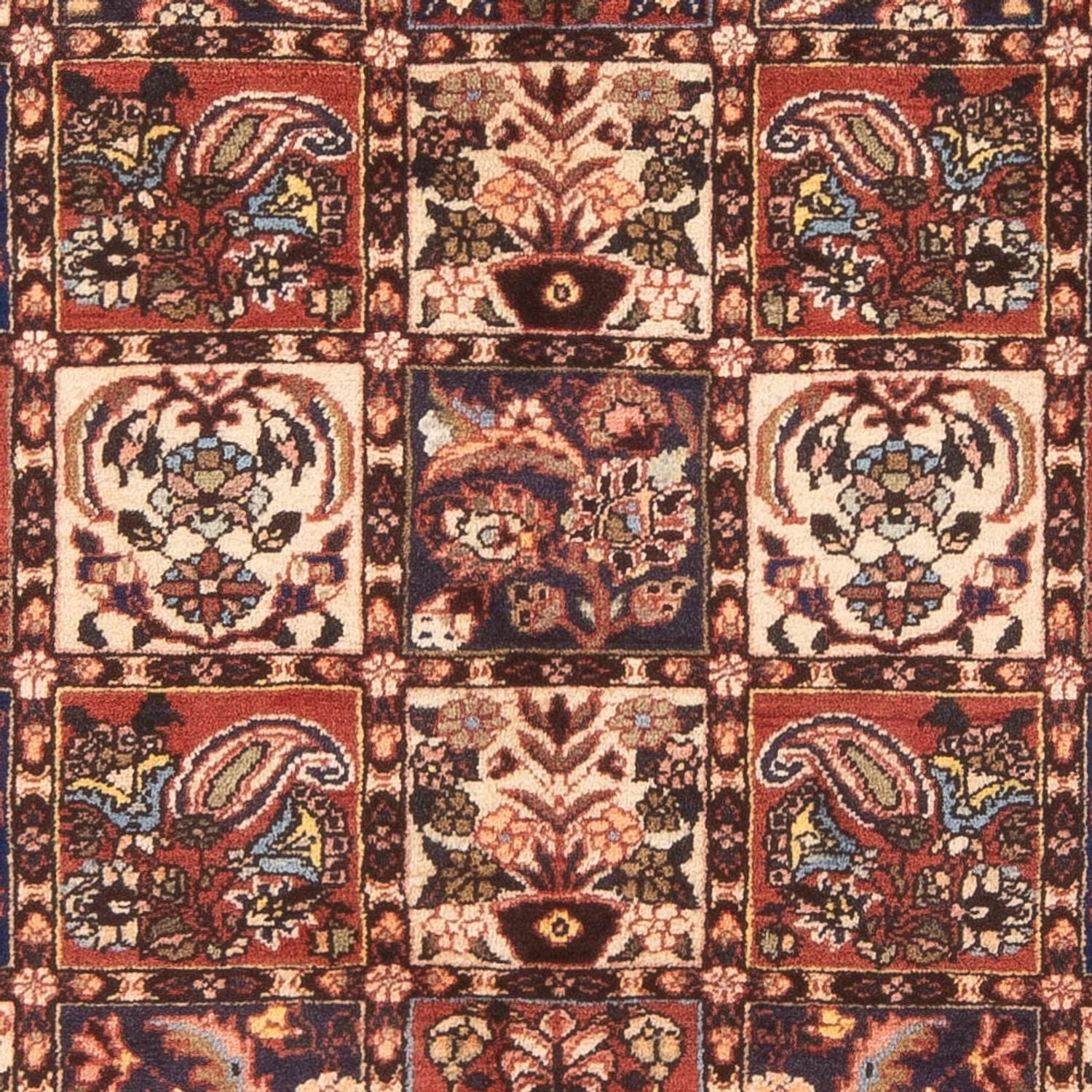 Alfombra persa - Nómada - 197 x 138 cm - multicolor