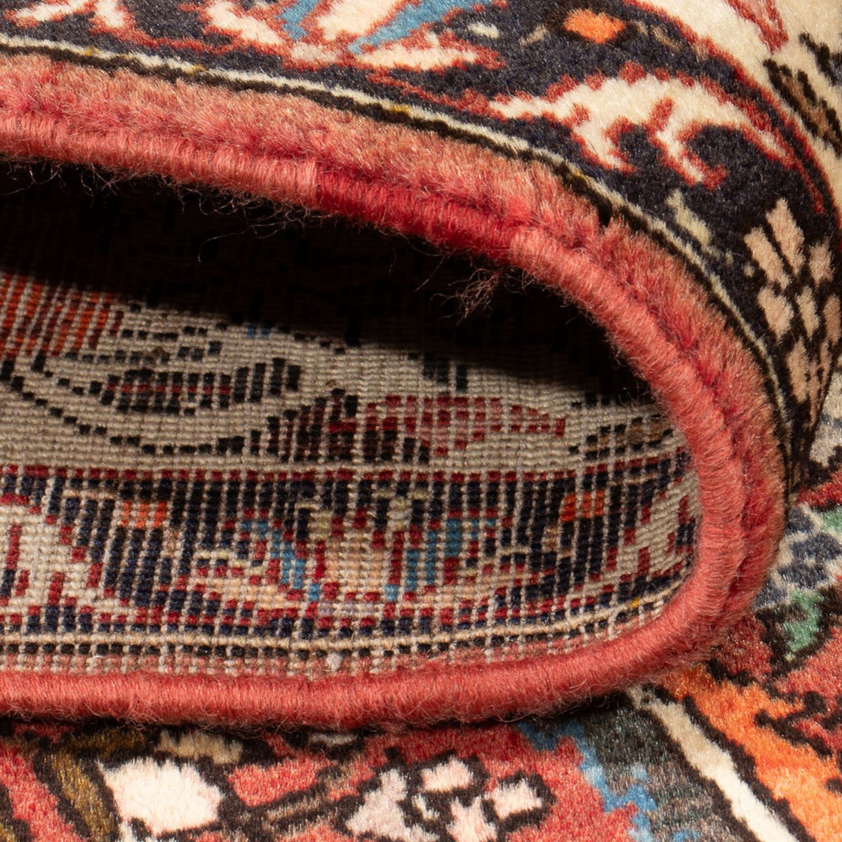 Alfombra persa - Nómada - 200 x 130 cm - multicolor