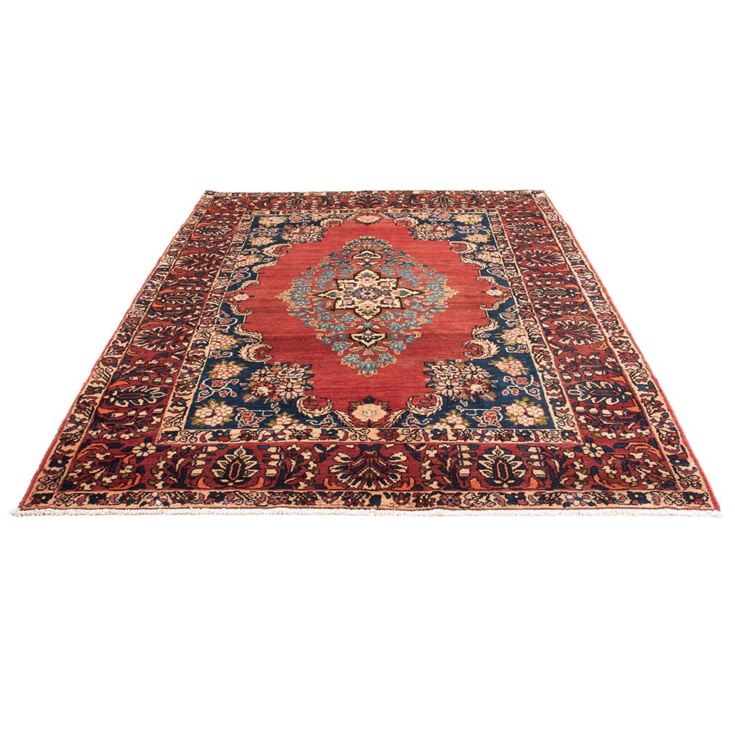 Alfombra persa - Nómada - 250 x 160 cm - rojo