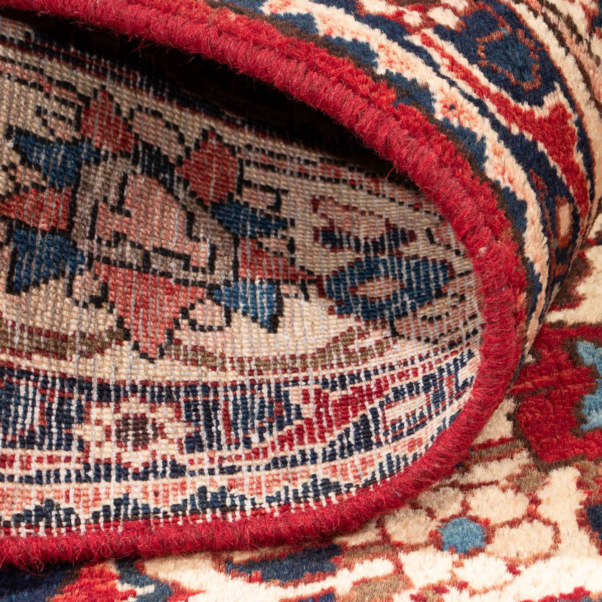 Alfombra persa - Nómada - 210 x 147 cm - rojo