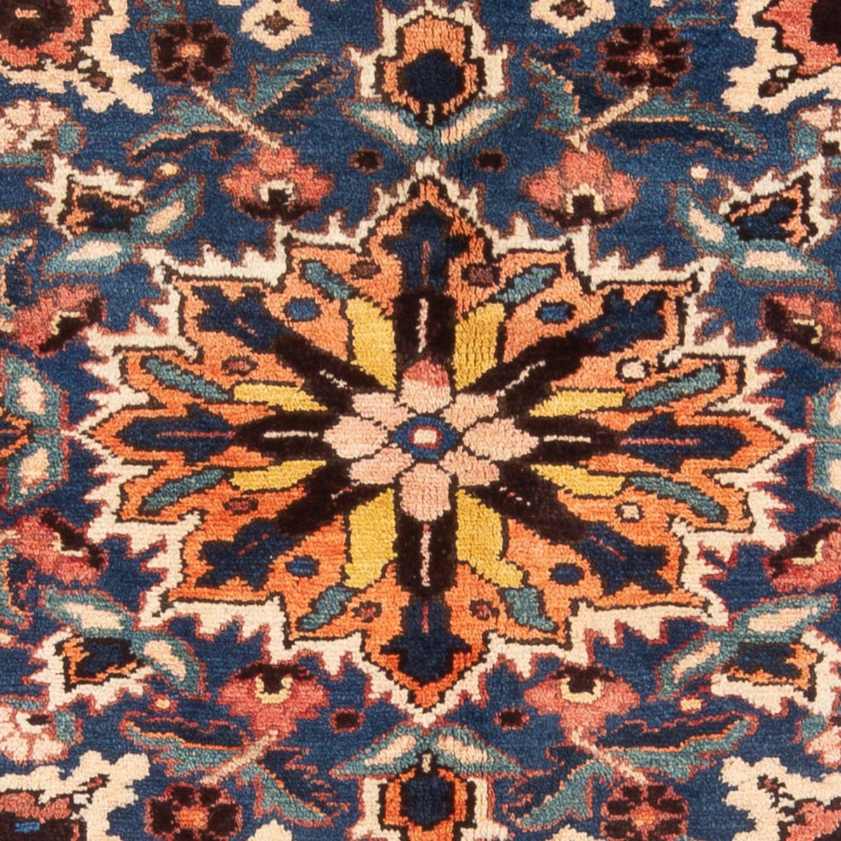 Alfombra persa - Nómada - 202 x 141 cm - rojo