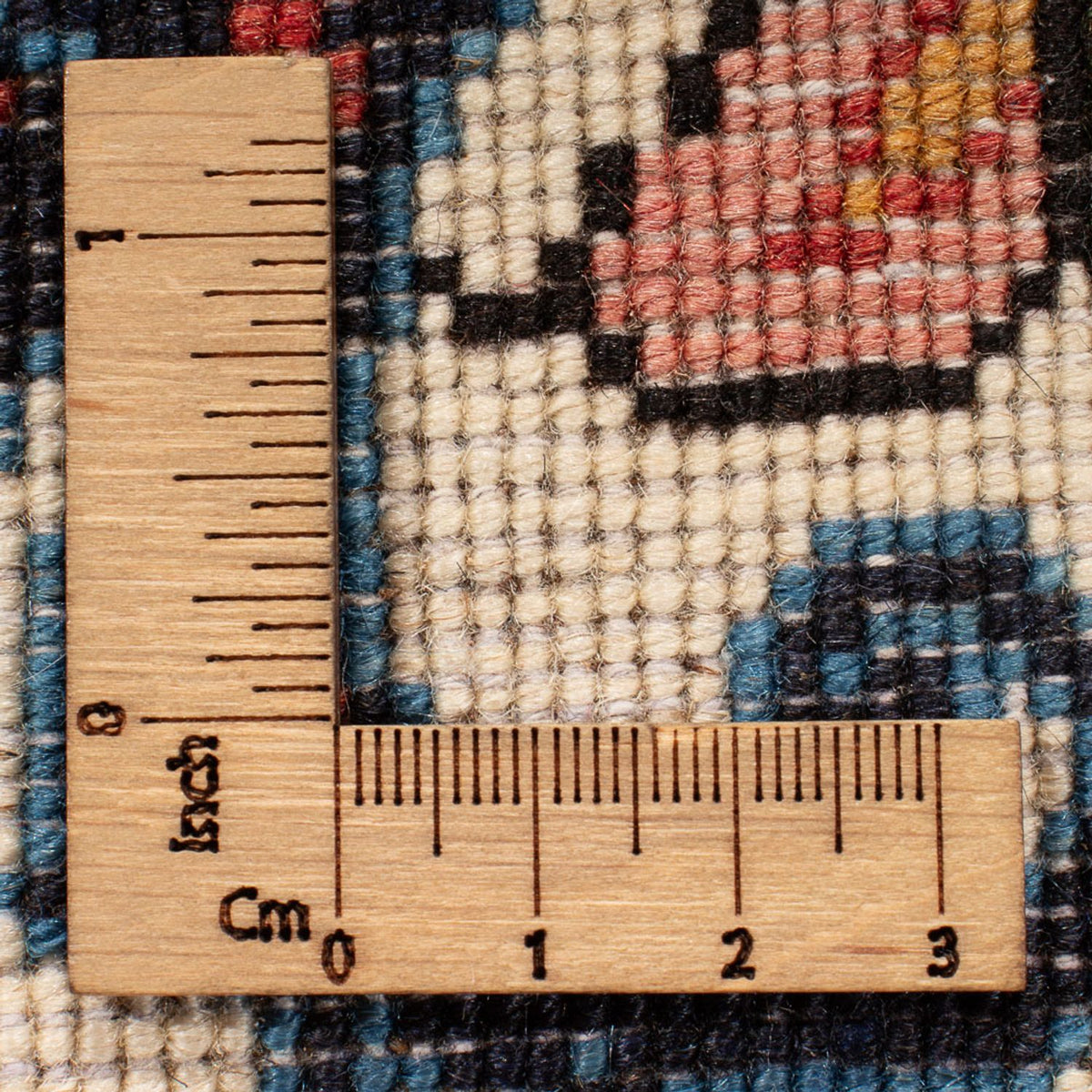 Alfombra persa - Nómada - 195 x 133 cm - multicolor