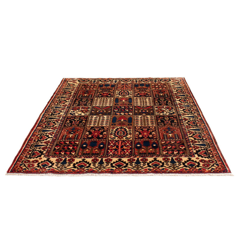 Alfombra persa - Nómada - 210 x 147 cm - multicolor