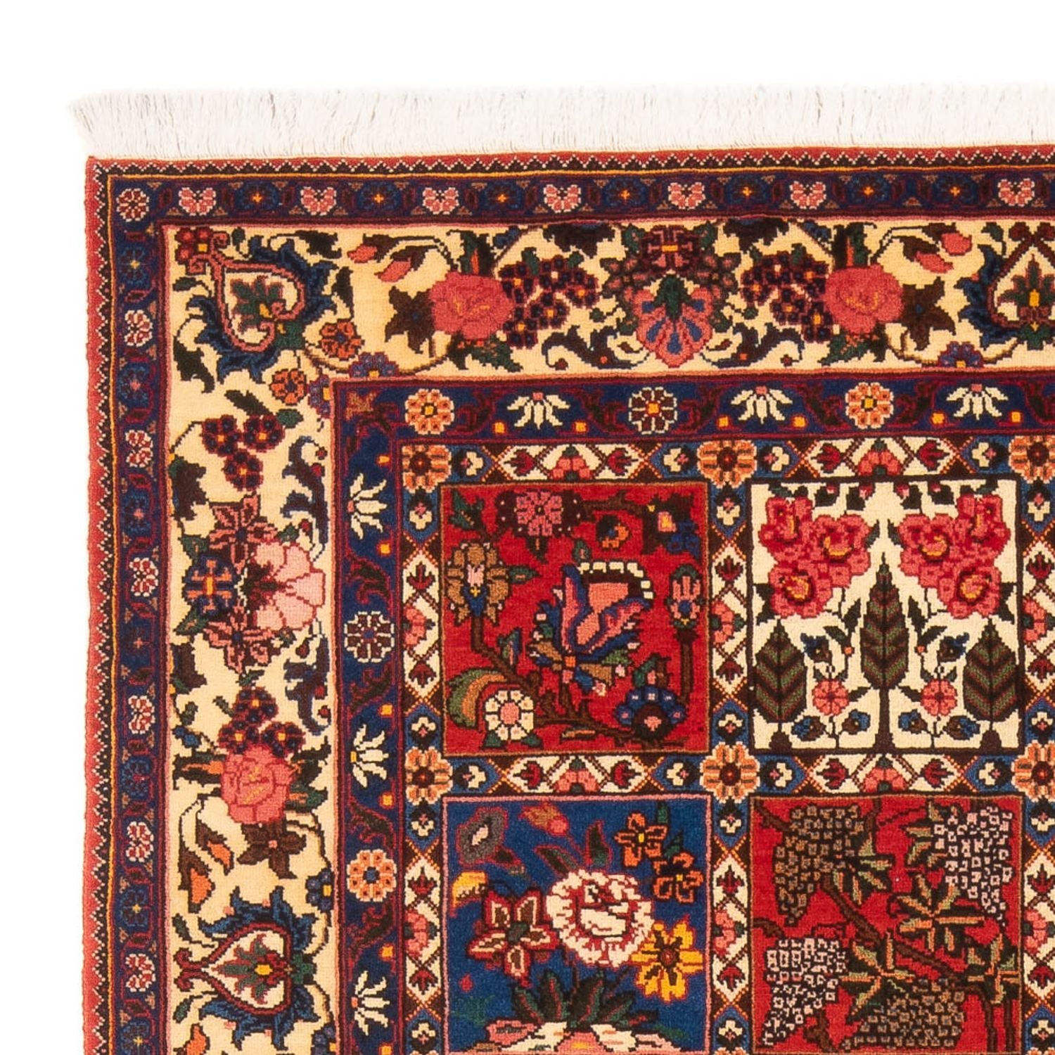 Alfombra persa - Nómada - 205 x 138 cm - multicolor