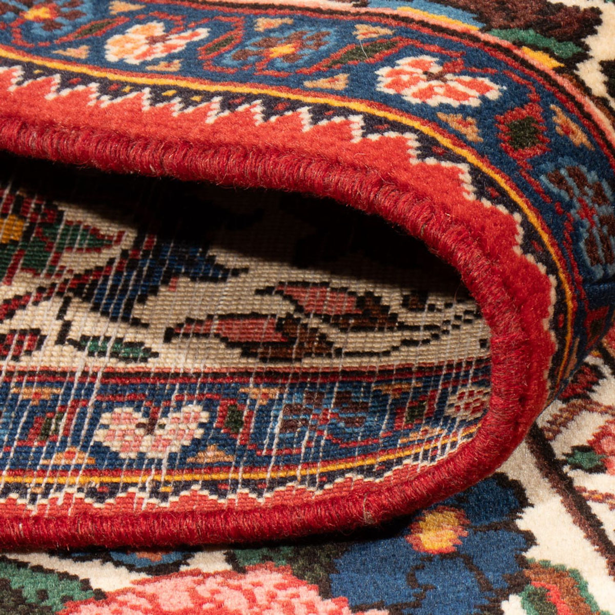 Alfombra persa - Nómada - 205 x 138 cm - multicolor