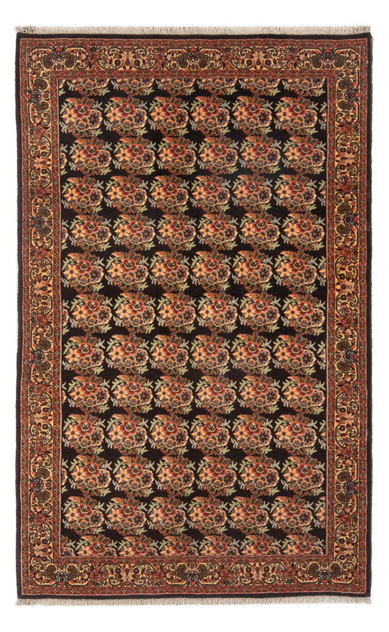 Alfombra de pasillo Alfombra persa - Bidjar - 222 x 128 cm - azul oscuro
