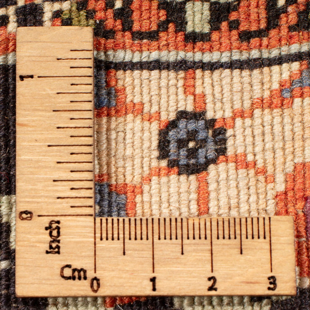 Alfombra de pasillo Alfombra persa - Bidjar - 222 x 128 cm - azul oscuro