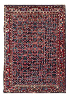Alfombra persa - Bidjar - 168 x 115 cm - azul oscuro