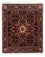 Alfombra persa - Bidjar - 71 x 46 cm - azul oscuro