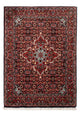 Bidjar - Takab Alfombra 52x72cm - Alfombra persa - azul oscuro