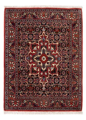 Alfombra persa - Bidjar - 68 x 52 cm - azul oscuro