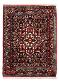Alfombra persa - Bidjar - 68 x 52 cm - azul oscuro