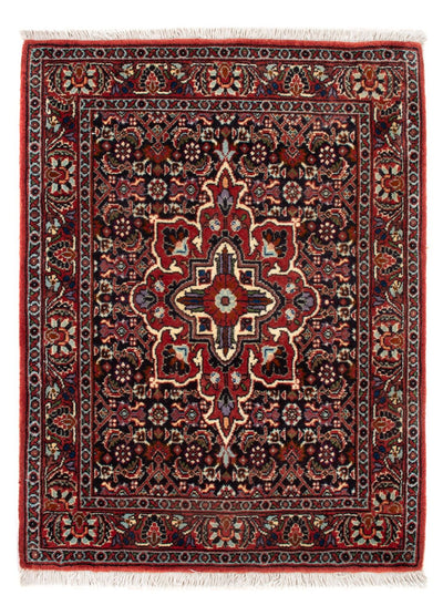 Bidjar - Takab Alfombra 52x68cm - Alfombra persa - azul oscuro