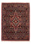 Alfombra persa - Bidjar - 68 x 52 cm - azul oscuro