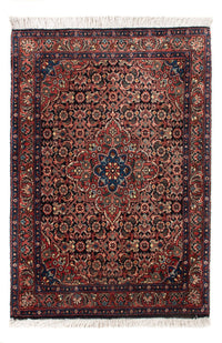 Alfombra persa - Bidjar - 78 x 53 cm - rojo