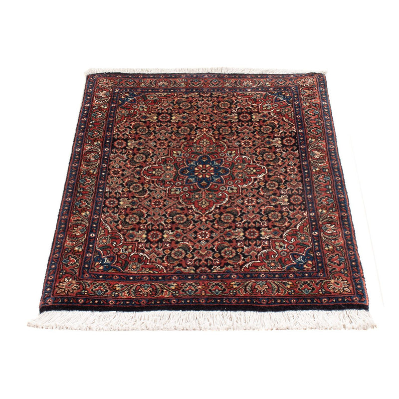 Alfombra persa - Bidjar - 78 x 53 cm - rojo