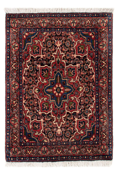 Bidjar - Takab Alfombra 50x72cm - Alfombra persa - azul oscuro