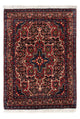 Bidjar - Takab Alfombra 50x72cm - Alfombra persa - azul oscuro