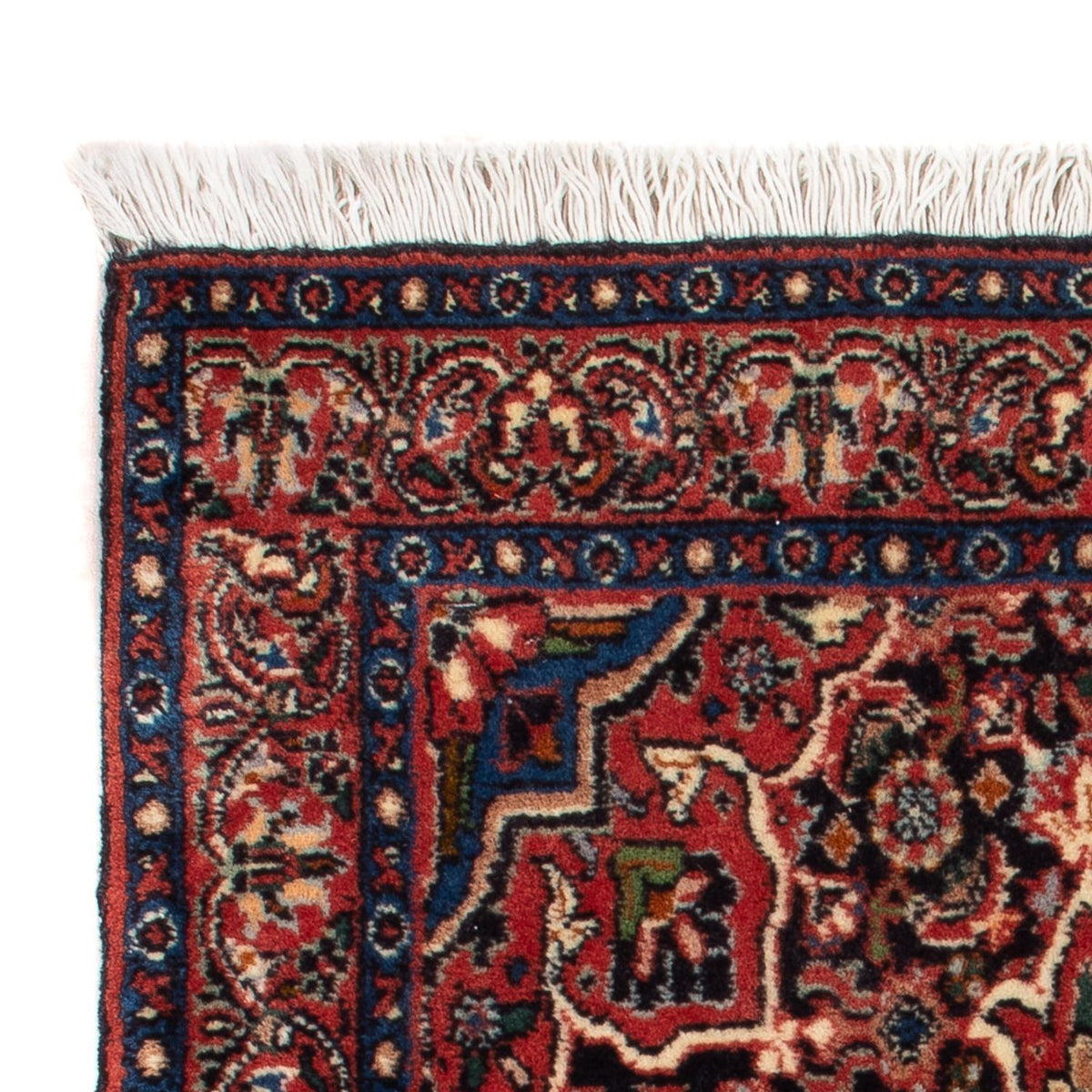 Bidjar - Takab Alfombra 50x72cm - Alfombra persa - azul oscuro